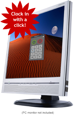 TimePilot PC: Clock in with a click!